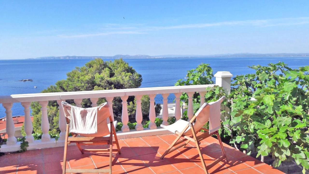 Breathtaking Costabrava Seaview Apartment 5M Beach - Casa Artevida Roses Exterior foto